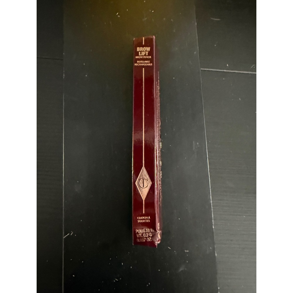 Charlotte Tilbury Brow Lift Eyebrow Pencil natural black New in Box